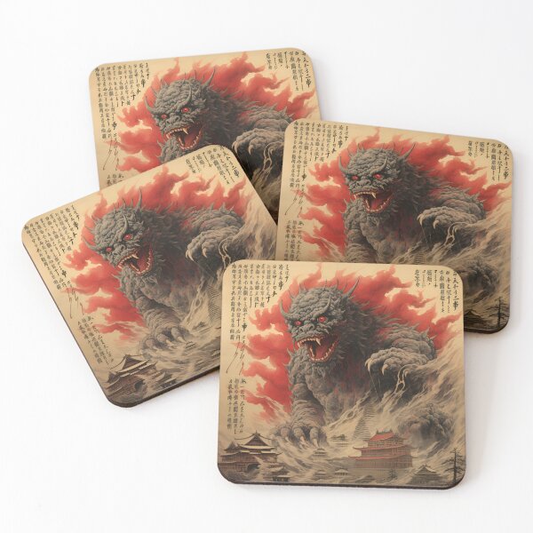 Item preview, Japanese monster  designed and sold by ArtWearSplash.