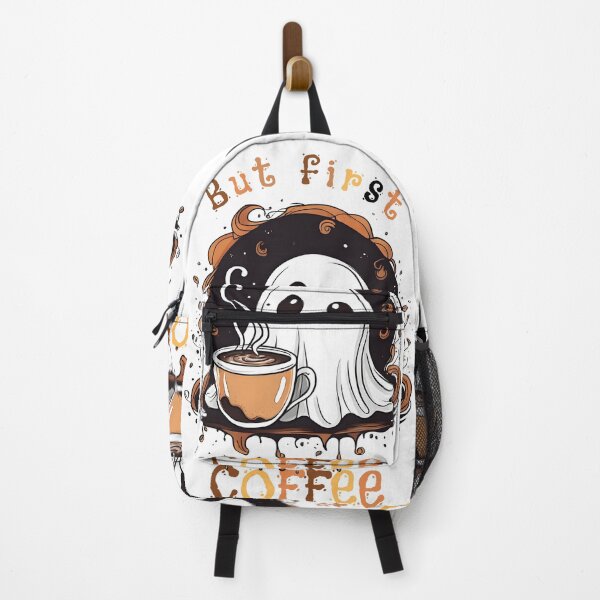 Item preview, Coffee Lover Boo-Jee Ghost But First Coffee VIII designed and sold by DevemDavam.