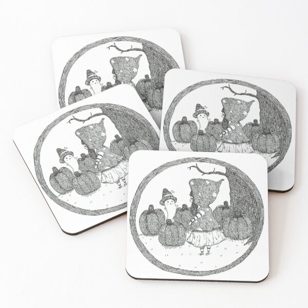 Item preview, Pumpkin Hauntings  designed and sold by LMoonPantryArt.