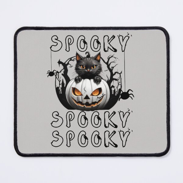 Item preview, Black Halloween cat sleeping on a spooky pumpkin designed and sold by PixelHub99.