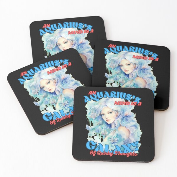 Item preview, An Aquarius's Mind Is A Galaxy Of Quirky Thoughts. aquarius horoscope designed and sold by ZodiacWonders.