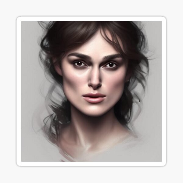 Artikel-Vorschau von Keira Knightley-Bild, designt und verkauft von JackFreestone.