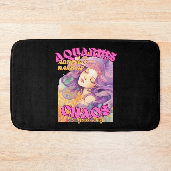 Item preview, Aquarius: Adding A Dash Of Chaos To Your Day. aquarius february designed and sold by ZodiacWonders.