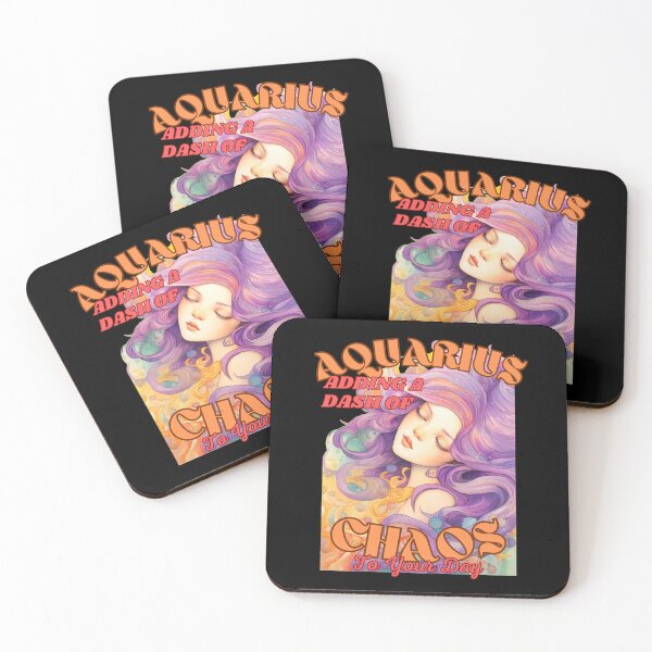 Item preview, Aquarius: Adding A Dash Of Chaos To Your Day. aquarius lover designed and sold by ZodiacWonders.
