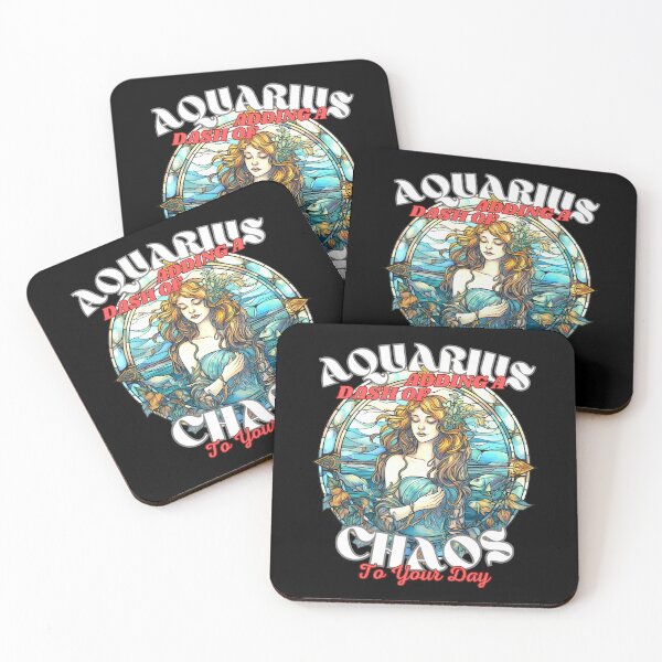 Item preview, Aquarius: Adding A Dash Of Chaos To Your Day. cute aquarius designed and sold by ZodiacWonders.