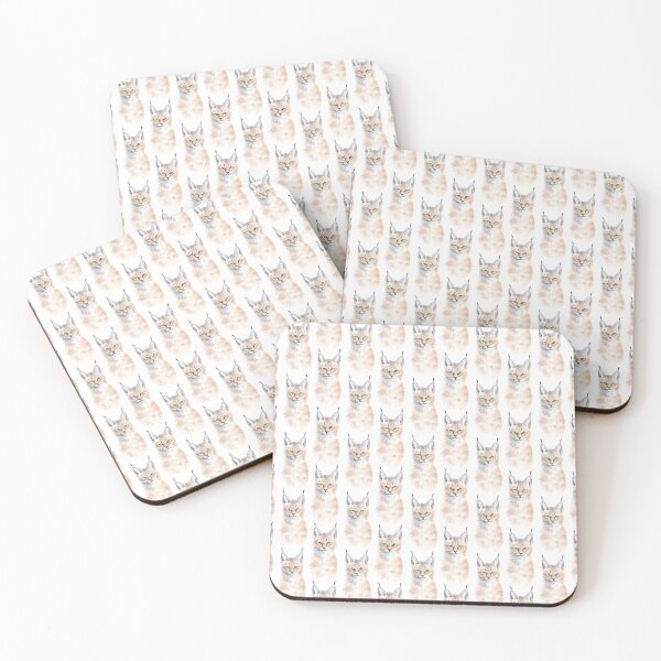 Item preview, Whispering Shadows: Embracing the Enigmatic Beauty of the Lynx designed and sold by qoodesignstudio.