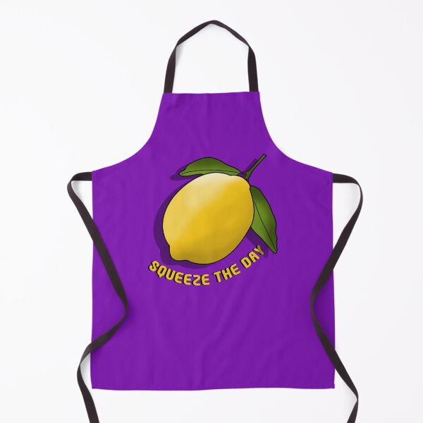 Item preview, Squeeze the Day Lemon - Motivational Fruit Art designed and sold by Fun Funky Designs.