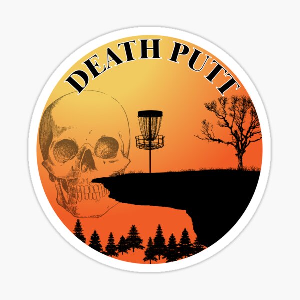 Death Putt by Nerd Digs Sticker