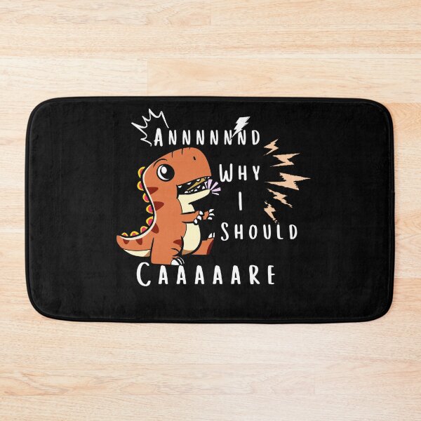 Item preview, And Why Should I Care? Rex - Sarcastic Quote  designed and sold by vaggleTown.