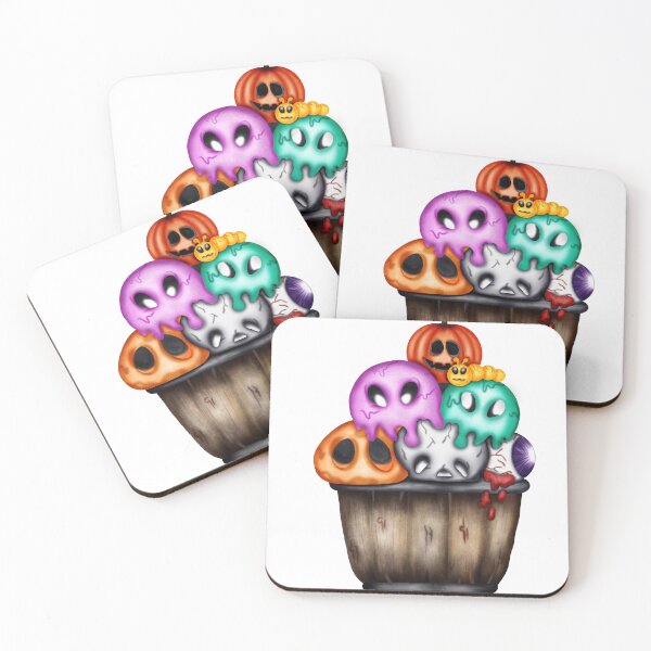 Item preview, Halloween cartoon scary face ghost designed and sold by Thipphawan2533.