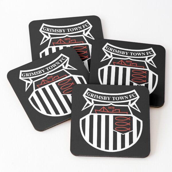 Item preview, GTFC est 1878, Premier, black and white, basic logo, Grimsby Town designed and sold by BloomingByL.