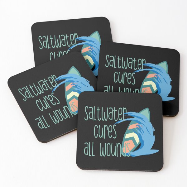 Item preview, Saltwater cures all wounds designed and sold by heartfeltarts93.