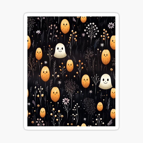Item preview, Midnight Masquerade: Illuminated Halloween Elegance designed and sold by Moisky Patterns.
