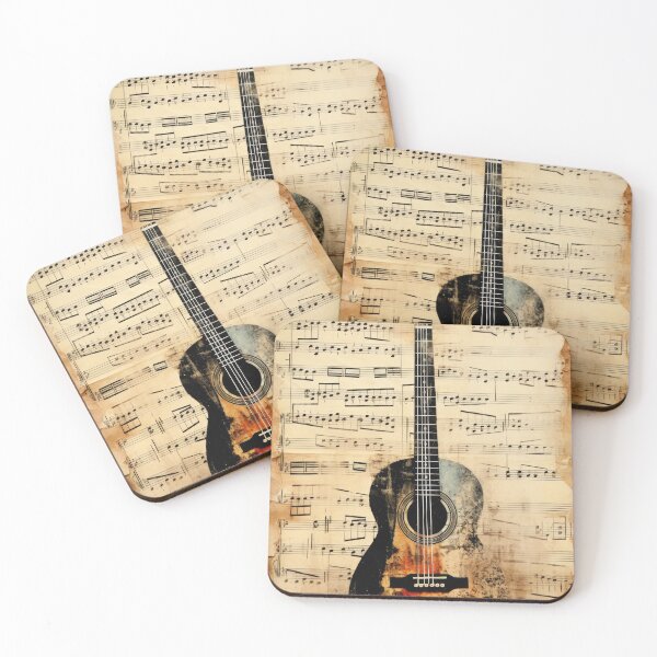 Item preview, Vintage Guitar Music Sheet designed and sold by VisionDuke.