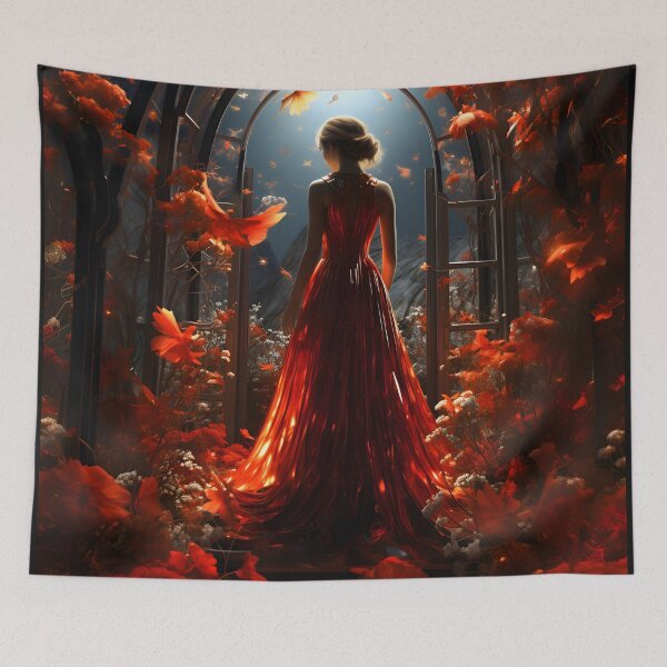 Item preview, Woman in greenhouse designed and sold by oilidesing.