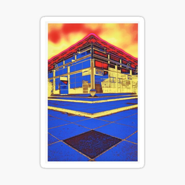 Item preview, The Point - under a fiery sky designed and sold by LivingArchiveMK.