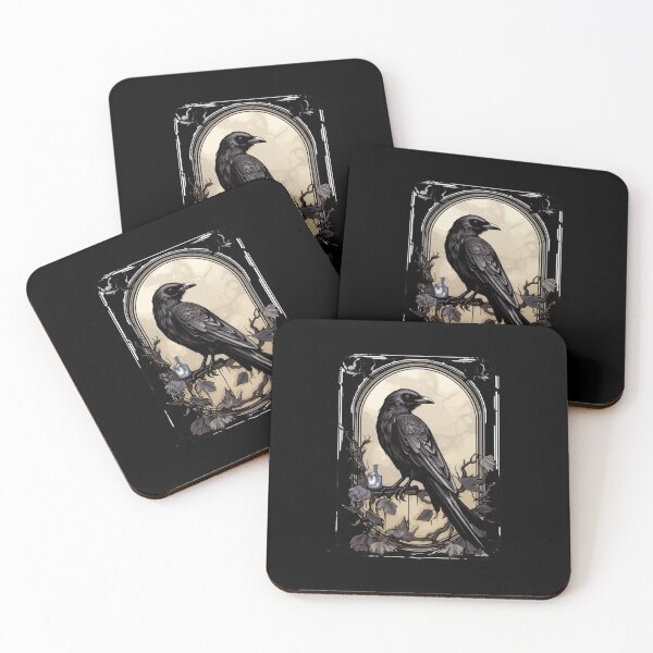 Item preview, Crow bird designed and sold by Mateusz Majcherek.