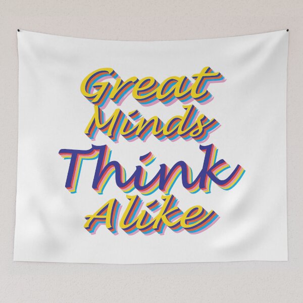 Item preview, Great Minds Think Alike designed and sold by Svetlana  Horvat.