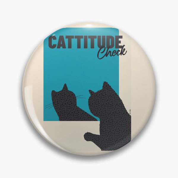 Item preview, Cattitude check designed and sold by nataliavazquez.
