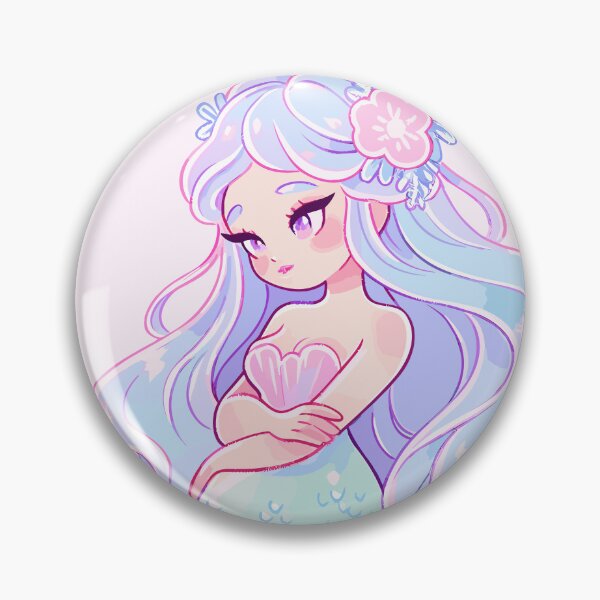 Item preview, Cute Kawaii Pastel Mermaid designed and sold by PastelMagic.
