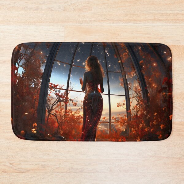 Item preview, Woman in  glass greenhouse designed and sold by oilidesing.