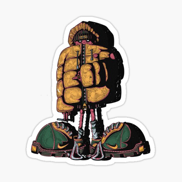 Middle Fingerprint Sticker