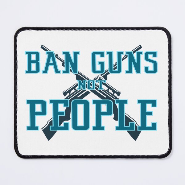 Item preview, Ban Guns Not People or Books - Take A Stand For Safety designed and sold by MysticOzzy.
