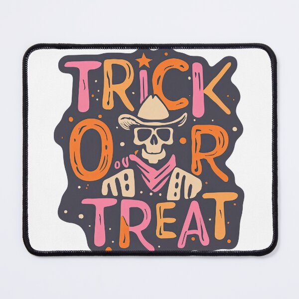 Item preview, Spooktober Cowboy Skeleton: Trick or Treat Partner designed and sold by ZedOhEe.