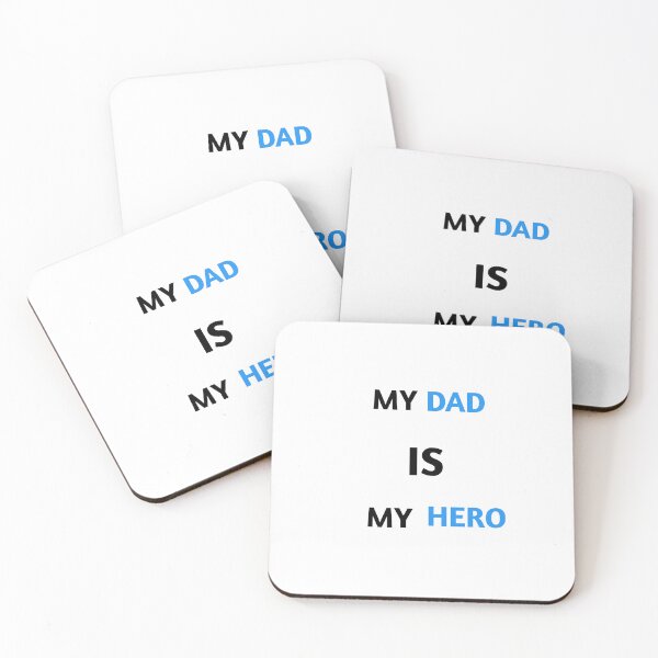 Item preview, my dad is my hero  designed and sold by MKshoper.
