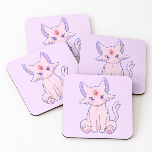 Item preview, Pink psychic cat designed and sold by Ereneru.