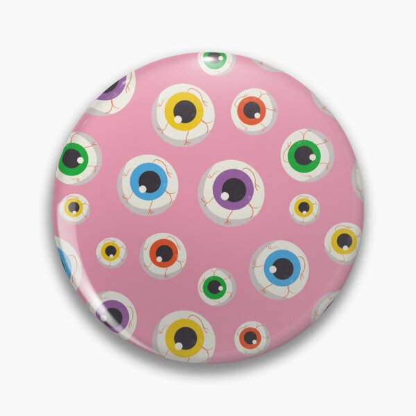 Item preview, Halloween Spooky Eyeballs Pink designed and sold by susycosta.