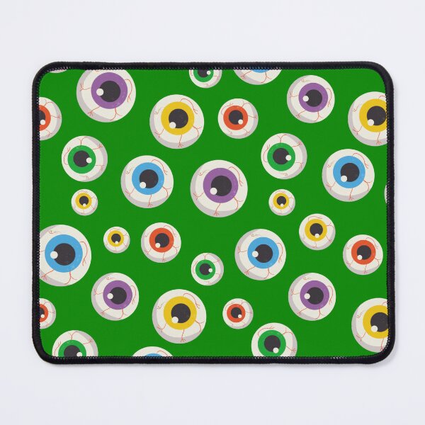 Item preview, Halloween Spooky Eyeballs Green designed and sold by susycosta.