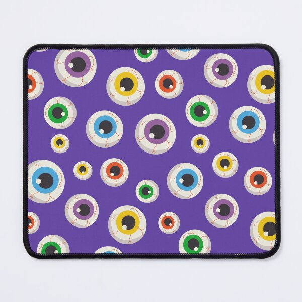 Item preview, Halloween Spooky Eyeballs Purple Lilac designed and sold by susycosta.