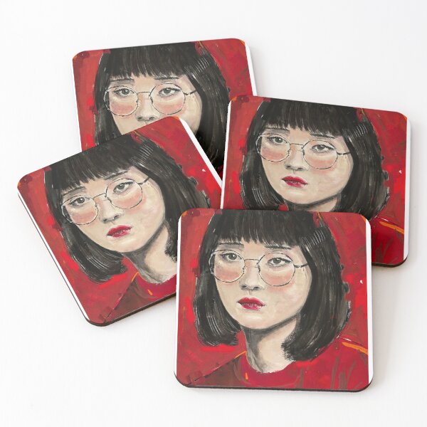 Artikelvorschau, Rotes Asia-Mädchen entworfen und verkauft von tivayes-shop.