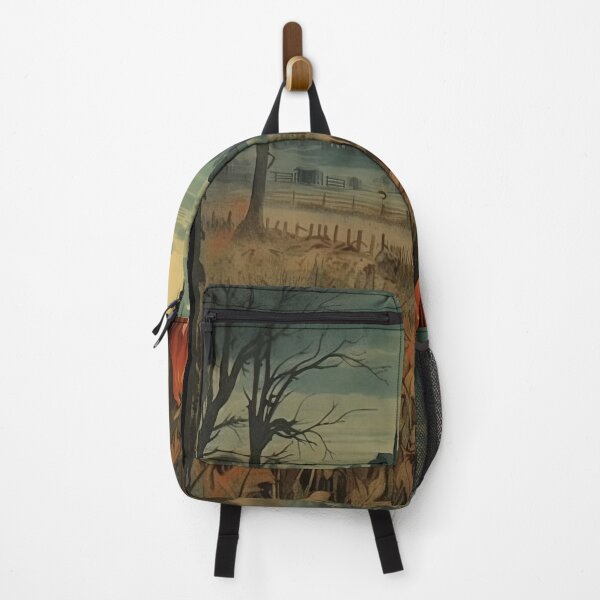 Item preview, Moonrise Over Pumpkin Patch - Halloween Art designed and sold by SlayerOfKings.