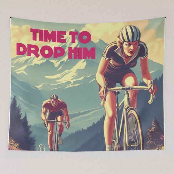 Item preview, Time To Drop Him Cycling designed and sold by Esskay Designs.