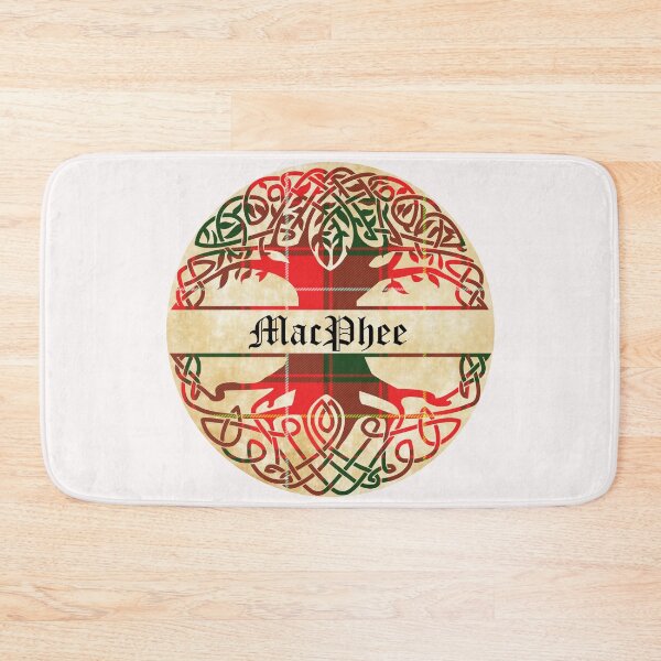 Item preview, MacPhee Tree of Life Clan Scottish Surname tartan designed and sold by BagTown Clans.