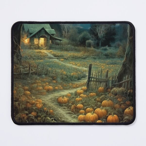 Item preview, Pumpkin Patch Pathway - Halloween Art designed and sold by SlayerOfKings.
