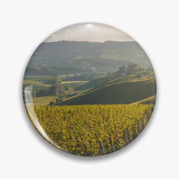 Item preview, Langhe vineyards and Grinzane Cavour castle. Piedmont, Italy designed and sold by Stefano Orazzini.