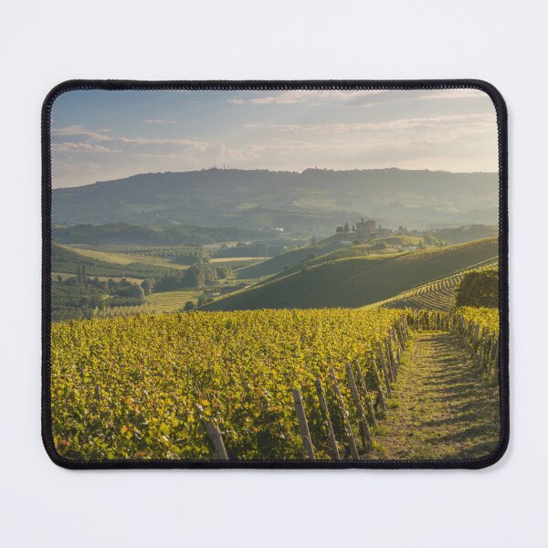 Item preview, Langhe vineyards and Grinzane Cavour castle. Piedmont, Italy designed and sold by Stefano Orazzini.