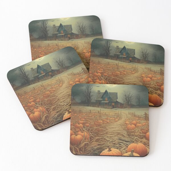 Item preview, Halloween Night in the Pumpkin Patch - Halloween Art designed and sold by SlayerOfKings.