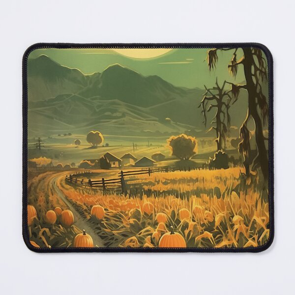 Item preview, Moonrise in the Valley- Halloween Art designed and sold by SlayerOfKings.