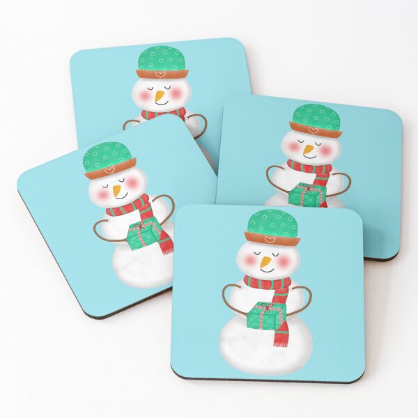 Item preview, Cute Snowman carries present  designed and sold by Onanong2531.