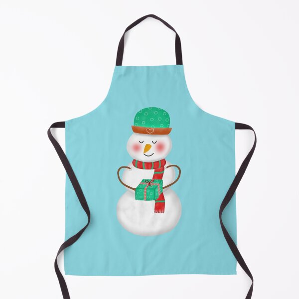 Item preview, Cute Snowman carries present designed and sold by Onanong2531.