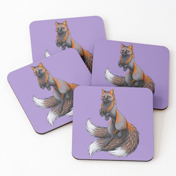 Item preview, Cross Fox Kistune designed and sold by lyndseygreen.