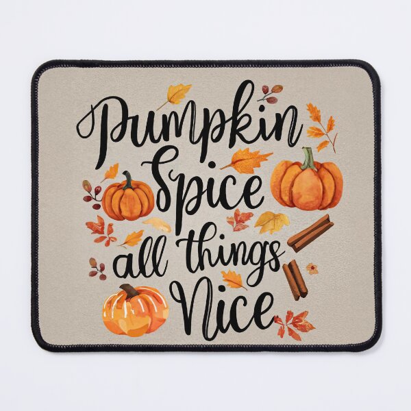 Item preview, All Things Nice in Pumpkin Spice: Rustic Watercolor designed and sold by ZedOhEe.