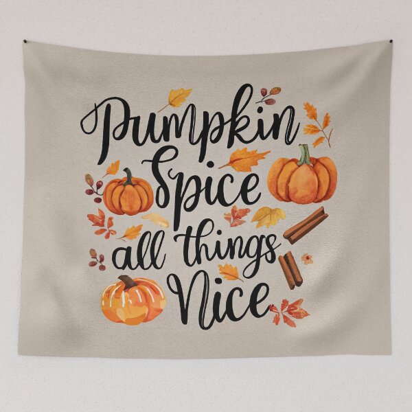 Item preview, All Things Nice in Pumpkin Spice: Rustic Watercolor designed and sold by ZedOhEe.