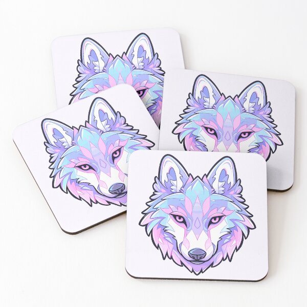 Item preview, Cute Kawaii Pastel Wolf designed and sold by PastelMagic.