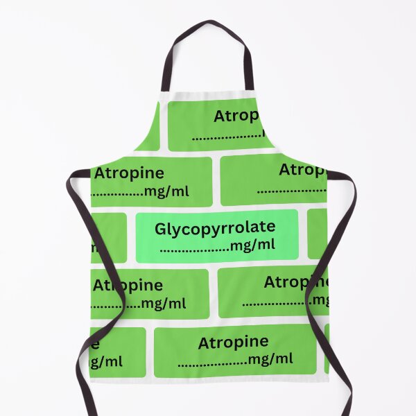 Item preview, Anesthesia Green Label for Anaesthetist designed and sold by The Remi Reserve.