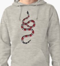 Vertical Snake Pullover Hoodie